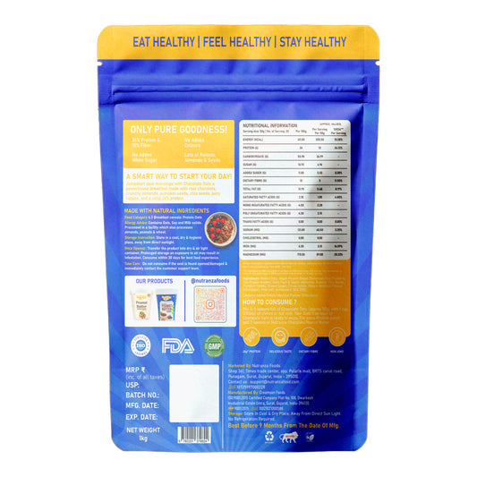 High Protein Oats - Dark Chocolate 1 kg